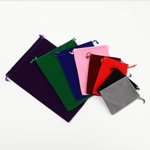 Bolsa de Terciopelo Personalizada para Joyería, Bolsa de Regalo Reutilizable de Terciopelo de 12x15cm, Bolsa con Cordón para Relojes y Gafas, para Artículos del Hogar - Product Image 2