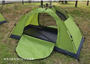 Hot Sale Ultralight Outdoor Hiking Portable Waterproof 30 Seconds Automatic Camping Tourist Tent 1 Person Man