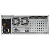 Châssis de serveur en rack 19 pouces, 4U, 8 baies sans plateau à échange à chaud, pour cartes mères ATX, Micro-ATX, Mini-ITX, 6 Gbit/s, EKI-N408RM
