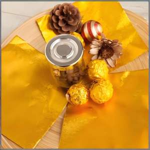 Épaisseur personnalisable de rouleau jumbo de papier d'aluminium 8011 enduit de haute qualité pour l'emballage alimentaire de chocolat - Product Image 2