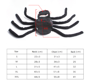 Costumes d'halloween pour animaux de compagnie, chiens, chats, Costume d'<span class=keywords><strong>araignée</strong></span> pour la fête d'halloween, Costumes d'<span class=keywords><strong>araignée</strong></span> Cosplay pour animaux de compagnie, accessoires de vêtements - Product Image 6