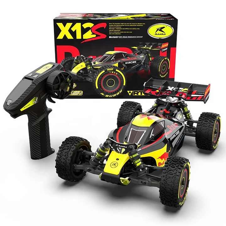 RLAARLO X12S Brushless 4WD RC Buggy - 1/12 Scale Off-Road Car