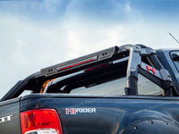 HM Universal Steel Roll Bar pour Ranger pour NP300 pour Dmax pour Hilux Revo Rocco Vigo avec Led Pick Up Trucks Roll Bar Barre arrière