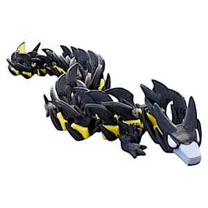 Vashine 3D stampato <span class=keywords><strong>colorato</strong></span> cristallo flessibile animali del drago giocattoli eco-friendly materiali Dragon animali 3D Action Figure Toi - Product Image 2