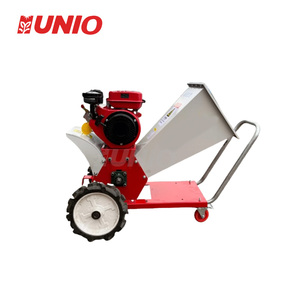 เครื่องย่อยกิ่งไม้แบบเคลื่อนที่ รุ่นใหม่ <span class=keywords><strong>UNIO</strong></span> 7.5 แรงม้า 2 ลิตร ใช้เครื่องยนต์เบนซิน/ดีเซล สำหรับย่อยกิ่งไม้ ต้นไม้ หญ้า และเศษวัสดุในสวนและฟาร์ม - Product Image 1