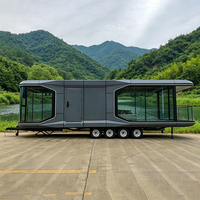 Maison capsule spatiale préfabriquée moderne - Maisons mobiles respirantes à construction rapide pour hôtels, complexes hôteliers et usage extérieur