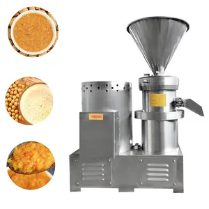 Hot Sell Peanut Butter Machine Nuts Milk Tahini Colloid Mill Chilli Paste Grinder Machine