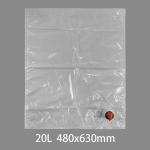 ถุงอลูมิเนียมพลาสติกแบบกล่อง 5 ลิตร 10 ลิตร 20 ลิตร สำหรับบรรจุน้ำดื่ม ไวน์ น้ำผลไม้ ใช้กับถุงแบบกล่องพร้อมวาล์วพลาสติกแบบก๊อก Vitop - Product Image 2