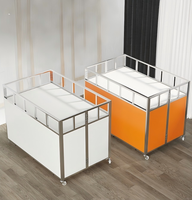 Étagère promotionnelle en métal épaissi pour supermarché, idéale pour les promotions de produits en supermarché