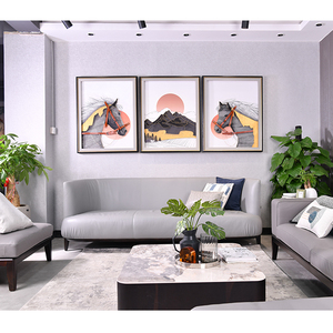 Huisdecoratie Plexiglas Frame Handgemaakt 3d Dier Kunst Paard Schilderijen Foto 'S - Product Image 4