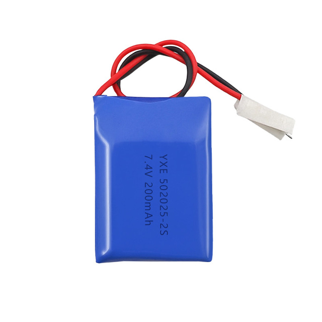 Wholesale Large Capacity 7.4V/200mah 350mah Rechargeable Lithium Ion Batteries Pack High Safety with High Capacity