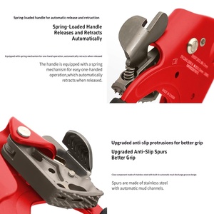Équipement d'escalade extérieur antidérapant pour droitier, avec <span class=keywords><strong>corde</strong></span> de levage et sondeuse de trou, pour l'alpinisme et l'escalade. - Product Image 4