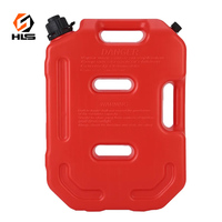 Accessoires auto 4WD 10L 8Gallon Conteneur d'huile Tambour Essence Essence HDPE Plastique Réservoir de carburant Portable Jerry Can eau réservoir d'huile