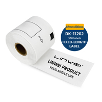 Étiquette d'expédition thermique Dk-1202 DK-11202 compatible Brother pour imprimante QL700/800