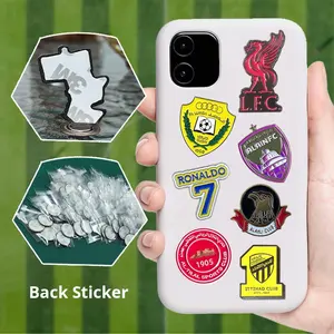 สติกเกอร์ติดโทรศัพท์มือถือรูปตราสโมสรฟุตบอลแบบติดกาว สำหรับทีมฟุตบอล - Product Image 2