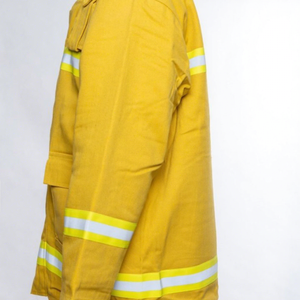 <span class=keywords><strong>Traje</strong></span> <span class=keywords><strong>de</strong></span> <span class=keywords><strong>Bombero</strong></span> <span class=keywords><strong>Amarillo</strong></span> Ignífugo y Antiestático con Tiras Reflectantes para la Lucha Contra Incendios Industriales y Rescate Forestal CN - Product Image 6