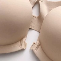 BH Wanita Tanpa Kawat, Tali Tipis Ganda, Kancing Depan, Push-up, Untuk Payudara Kecil, Tampilan Payudara Lebih Besar