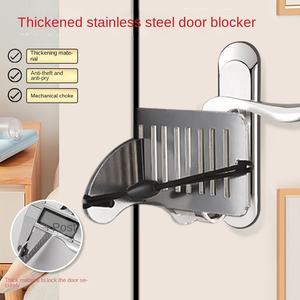 Verrou de porte portable en gros (1 pièce) pour la sécurité en voyage, sans perçage, manuel, pour chambre d'hôtel, dispositif anti-effraction pour étudiants et usage personnel - Product Image 4