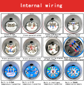 مستشعر حرارة <span class=keywords><strong>PT100</strong></span> من البلاتين/مستشعر درجة حرارة <span class=keywords><strong>PT100</strong></span>/مستشعر حرارة نشط ذو شفة/مستشعر حرارة حرارية <span class=keywords><strong>WZP</strong></span>-330/WRN-330 - Product Image 5