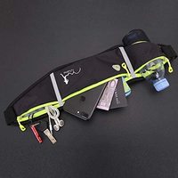 Cinturón ligero de entrenamiento al aire libre para hombre y mujer, riñonera ajustable con correa elástica, bolsa para teléfono