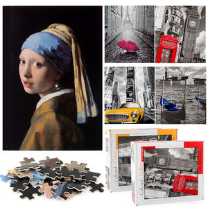 1000 pièces en gros, <span class=keywords><strong>puzzle</strong></span> personnalisé imprimé, <span class=keywords><strong>puzzle</strong></span> éducatif pour enfants en carton épais - Product Image 4