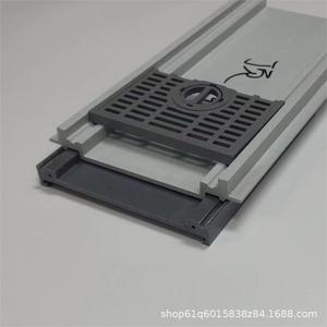 รางระบายน้ำในครัว ZJ-1004  แบบรีดขึ้นรูปพีวีซี รูปทรงเอเลี่ยน สำหรับระบบระบายน้ำในครัว - Product Image 3