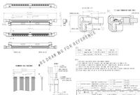 Câble LVDS personnalisé à pas de 0,5 mm, 30 broches, DF56-30P, longueur 200 mm, fiche droite, assemblage de câbles 26/28AWG pour écran LCD/LED