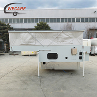 WECARE Maßgefertigter Mobiler Camping-Anhänger Pick-up-Truck-Camper Expeditionsfahrzeug-Aufbau für Pickup Flachpack-Wohnwagen