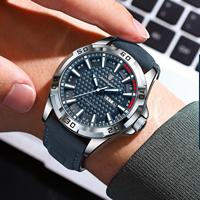 Jam Tangan Pria POEDAGAR 895 Anti Air Tali Kulit Quartz Kalender Tanggal Fashion Jarum Bercahaya Bisnis Arloji Pria