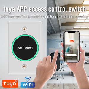 Tuya ứng dụng <span class=keywords><strong>Wifi</strong></span> thông minh chuyển đổi Cửa thoát Push nút phát hành không có cảm ứng hồng ngoại cảm ứng cho điều khiển truy cập điều khiển từ xa Smartlife - Product Image 3