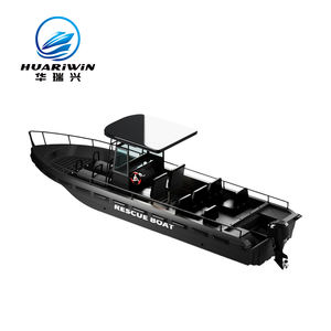 قارب إنقاذ HDPE حاصل على شهادة CE بتصميم متآلف <span class=keywords><strong>10</strong></span> مقاعد صديق للبيئة للاستجابة للطوارئ على شاطئ البحيرة - Product Image 5