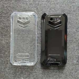 Coque arrière de téléphone portable en TPU souple noir brillant transparent pour téléphone robuste <span class=keywords><strong>Doogee</strong></span> <span class=keywords><strong>S89</strong></span> <span class=keywords><strong>Pro</strong></span> - Product Image 1
