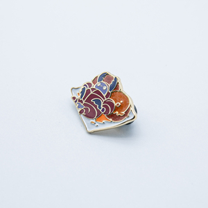 Spilla in metallo personalizzata LGC a forma di insetto anime, spilla da bavero creativa a forma di <span class=keywords><strong>scarabeo</strong></span>, regalo da collezione - Product Image 3