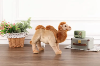 Boneka Camel Lucu Gaya Arab untuk Promosi, Mainan Boneka Isi Lembut untuk Anak-Anak