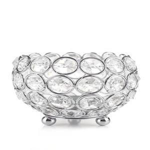 Candelabro de cristal hecho a mano, soporte de plata para decoración de bodas, moderna, de alta calidad, para el hogar - Product Image 2