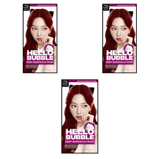 Mi-en-en-en-hellobolle profondo Bordo Rose 3 pz Shampoo colorante Semi-permanente senza ammoniaca con ingredienti a base di erbe per uso domestico - Product Image 1