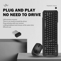 Offre spéciale Ensemble affaires sans fil FV-360 Ensemble clavier et souris pour ordinateur de bureau ordinateur portable