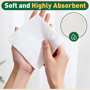 <span class=keywords><strong>Serviettes</strong></span> en <span class=keywords><strong>papier</strong></span> personnalisées en gros pour Noël, mariage, bar, 2 plis, blanches, jetables, pour dîner, fête, cocktail - Product Image 2