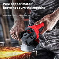 Fyseus Heavy-Duty Super Pratique 1100w 100mm 11000rpm Meuleuse d'angle puissante ou Mini meuleuse d'angle