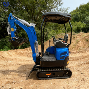 Mini-excavatrice sur chenilles certifiée CE, capacité 1,5-2 <span class=keywords><strong>tonnes</strong></span>, avec moteur EPA, pompe à moteur haute efficacité et composants essentiels de boîte de vitesses - Product Image 3