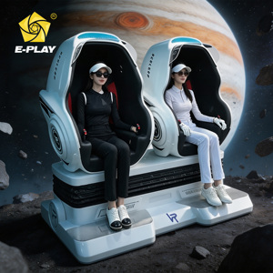 Machine <span class=keywords><strong>de</strong></span> <span class=keywords><strong>jeu</strong></span> VR EPlay 2026 Nouveauté <span class=keywords><strong>Jeu</strong></span> d'arcade pour 2 personnes Équipement VR/AR/MR Réalité virtuelle <span class=keywords><strong>3D</strong></span> 5D 7D 9D Montagnes russes à mouvement - Product Image 1