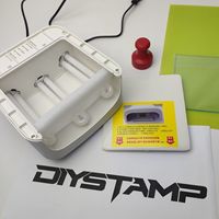 Machine pour la fabrication de tampons Flash 36W, 1 pièce, appareil pour résistant aux UV, à induction automatique, en polymère