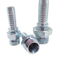 Joint torique mâle hydraulique raccord de tuyau raccord droit Bsp raccord de tuyau en acier au carbone modèle 12212-20-12
