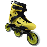 YSMLE Adult See More Chaussures de patins à roulettes en ligne avec trois roues, patins en ligne à 3 roues de grande taille
