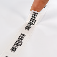 Autocollants d'étiquettes de codes-barres personnalisés, autocollants de codes QR imperméables pour l'identification des actifs et des produits