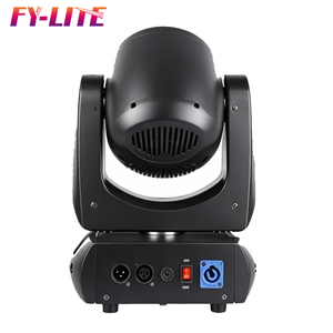 Feiyueyue 200W LED Projecteur à Effet DJ DMX RGB Stroboscope à Tête Mobile IP33 en Alliage d'Aluminium pour Fêtes Mariages Clubs <span class=keywords><strong>Disco</strong></span> Événements Spectacles Nuit - Product Image 6