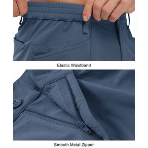 Men's Hybrid Golf <strong>Shorts</strong> 7 Inch Cargo Ripstop Quick Dry <strong>Stretch</strong> Flat Front Water Resistant Casual Hiking <strong>Work</strong> Wear Belt Bow - Product Image 4