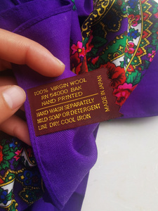 Bảng in khăn len 100% khăn choàng Russia hoa khăn - Product Image 3