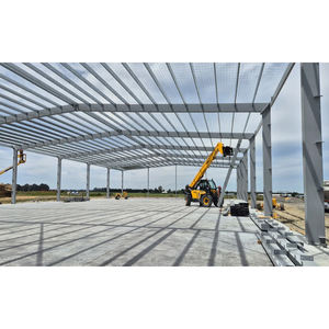 Entrepôt préfabriqué de bonne qualité, atelier préfabriqué, structure <span class=keywords><strong>en</strong></span> acier, hangar - Product Image 4