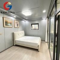 Chine 20 pieds 40 pieds verre hôtel modulaire préfabriqué petites maisons conteneur bureau Portable apple Pod mobile apple cabine maison